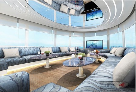 78ft Best Luxury Lake Boats VIP Room